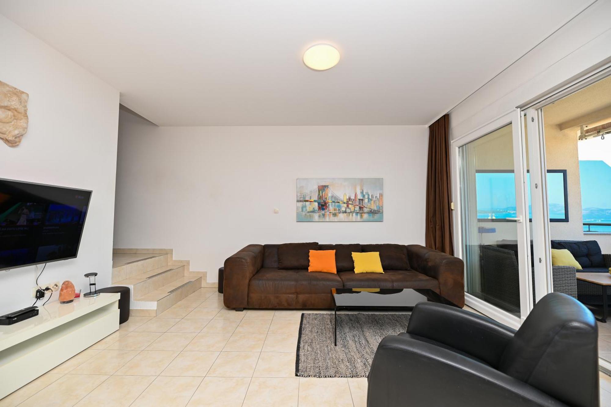 Sunny Place With Sea View Trogir Eksteriør billede